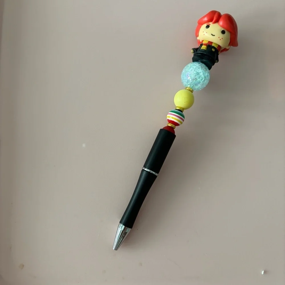Harry Potter: Ron Weasley school handmade beaded pen